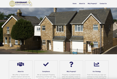 covenant property consulting website